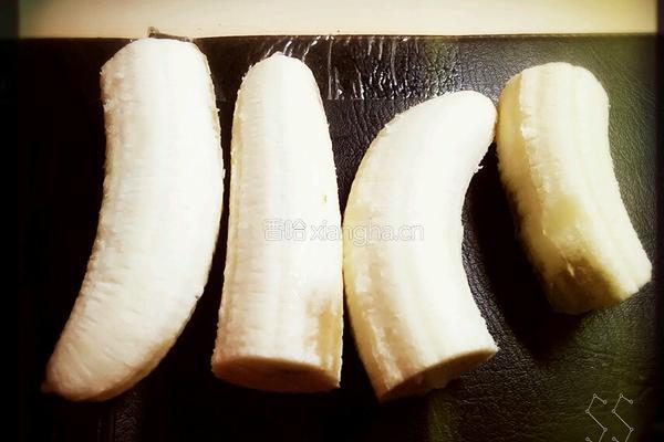 香蕉三明治……简易版的做法图解3