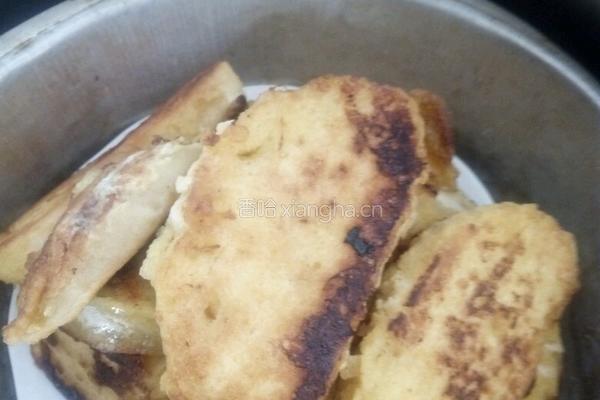 香煎馒头片的做法图解5
