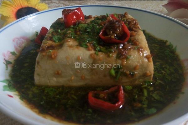 凉拌豆腐的做法图解5