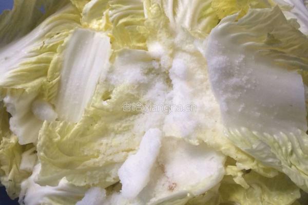 酸辣泡菜（秘制）的做法图解1