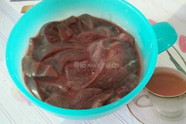 酱爆猪肝的做法图解4
