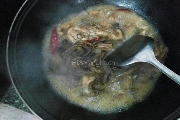 茶树菇闷鸡肉的做法图解11