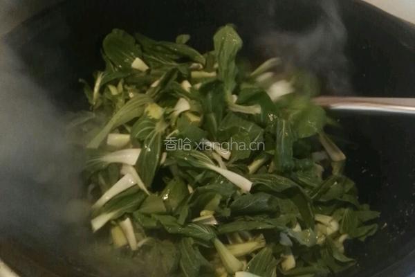 大锅菜～蒜蓉小青菜的做法图解4