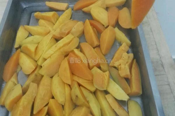 大锅菜～黄金地瓜饼的做法图解2