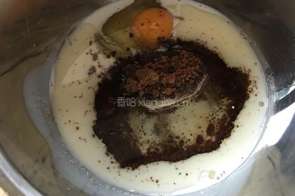香蕉巧克力麦芬的做法图解5