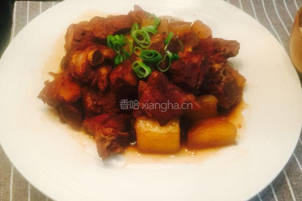 红烧排骨炖冬瓜