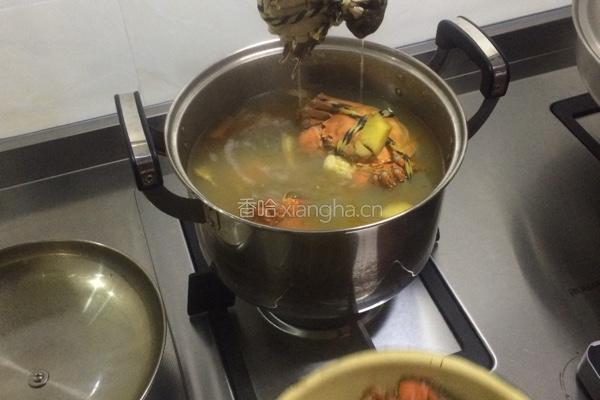 清煮大闸蟹的做法图解8