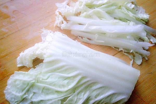 虾米白菜粉丝素汤的做法图解5