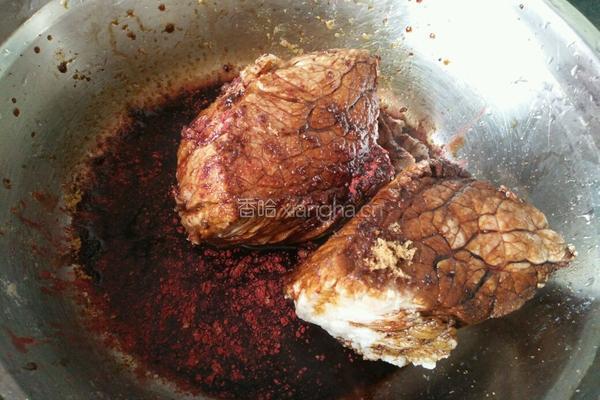 自制酱牛肉的做法图解4