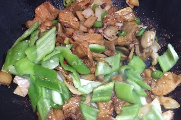 杏鲍菇炒肉的做法图解7