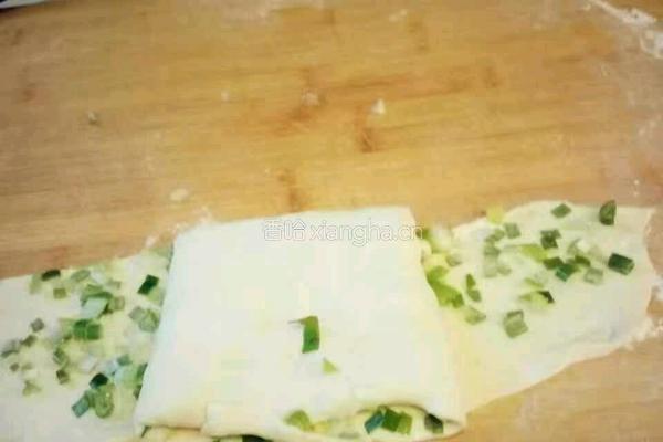 千层葱油饼的做法图解4