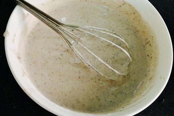 豆渣芝麻糕的做法图解6