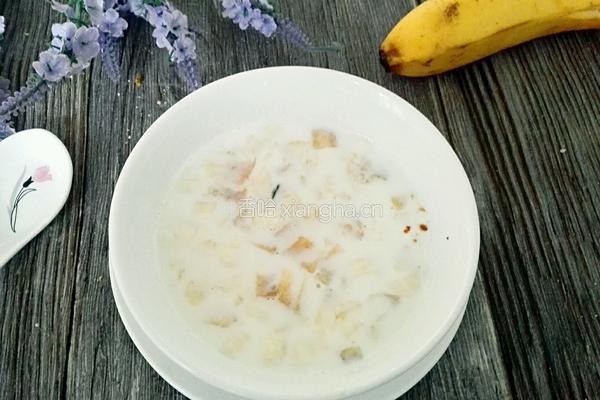 香蕉牛奶的做法图解5