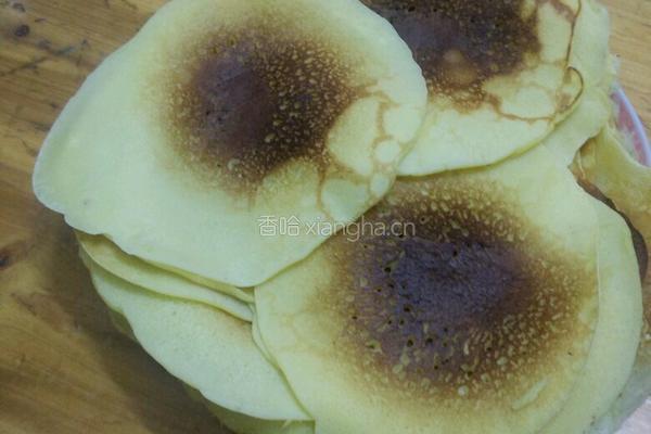 牛奶煎饼的做法图解7