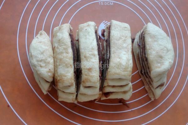 豆沙蔓越莓土司的做法图解8