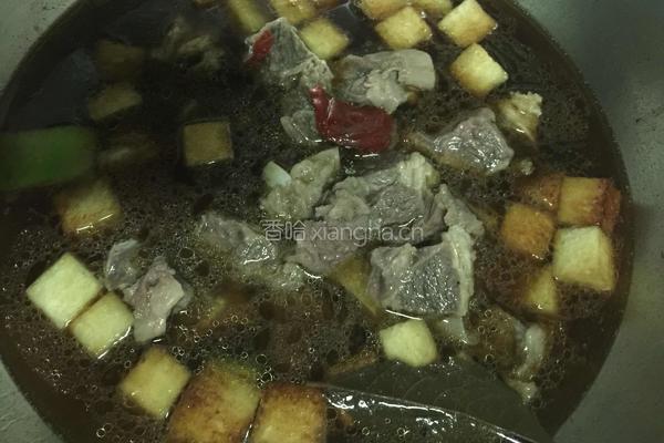 牛肉炖萝卜的做法图解10