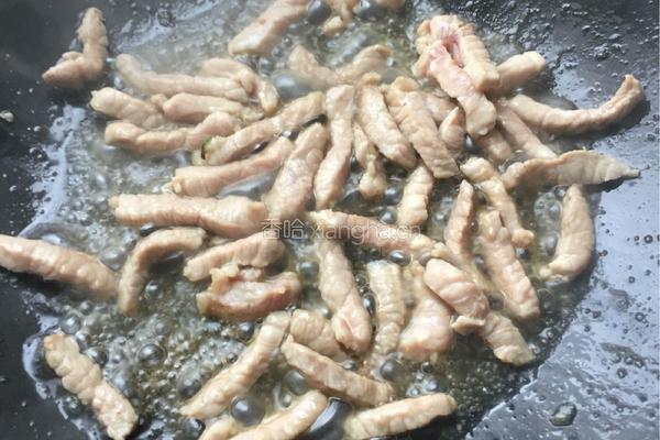 千张炒肉的做法图解3