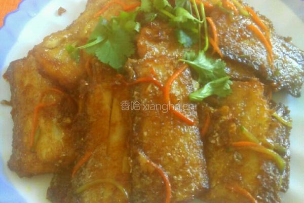 糖醋带鱼的做法图解8