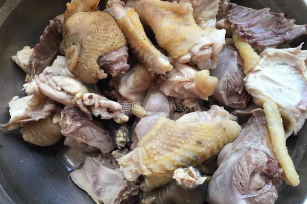 小鸡炖蘑菇粉条的做法图解5