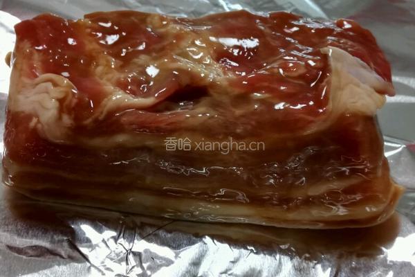 蚝油五花肉的做法图解4