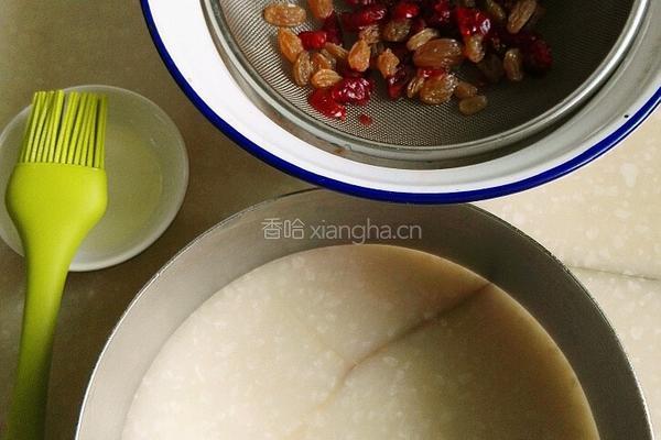 紫米发糕的做法图解4