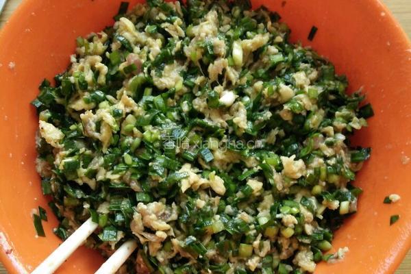 韭菜饺子的做法图解5