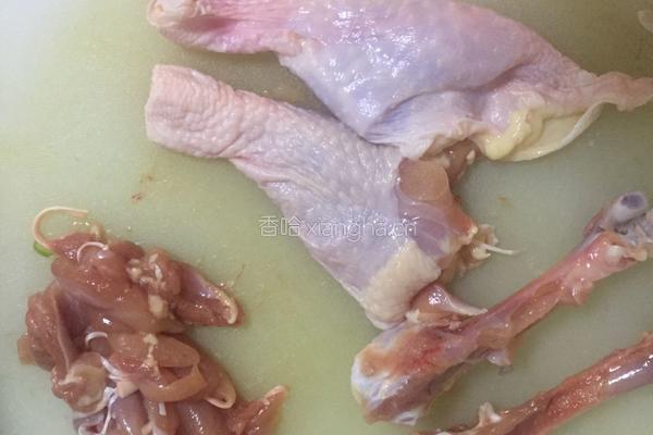 鸡腿包饭的做法图解1