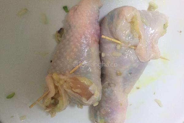 鸡腿包饭的做法图解8