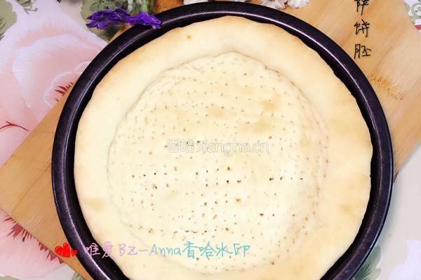 「带自制披萨饼胚」烤披萨的做法图解10