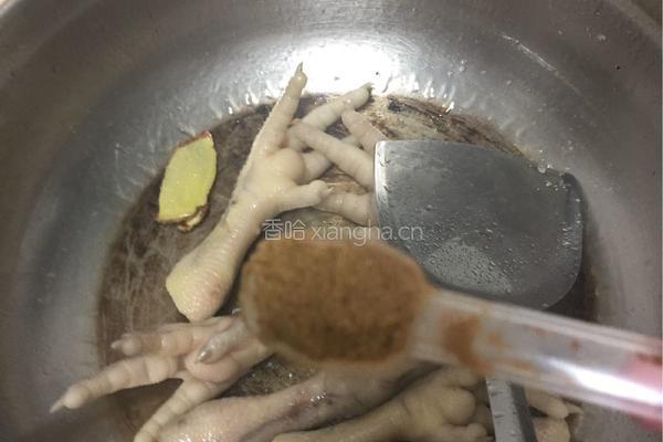 酱鸡爪干豆腐的做法图解3