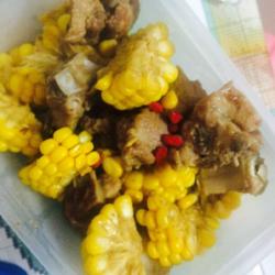 蒜香排骨煎玉米的做法[图]