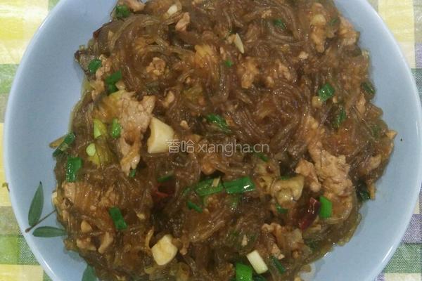 泡椒苕粉肉丝的做法图解15