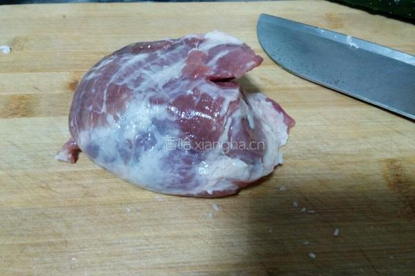 溜肉片的做法图解1