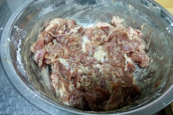 溜肉片的做法图解6