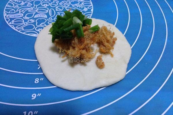 无黄油肉松面包的做法图解16