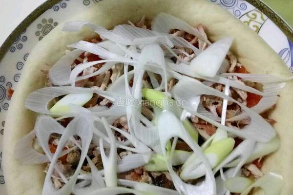 叉烧pizza的做法图解4