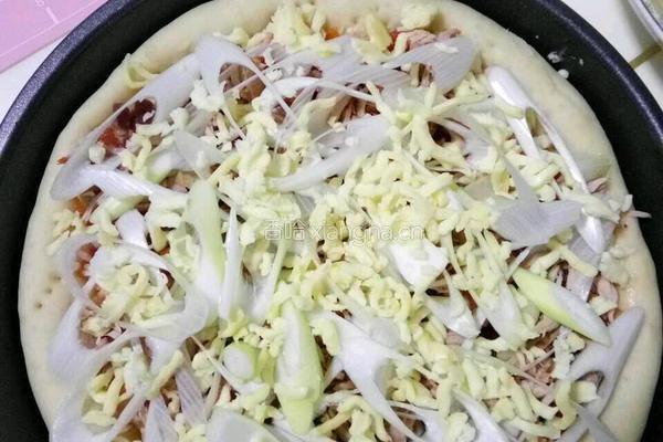 叉烧pizza的做法图解5