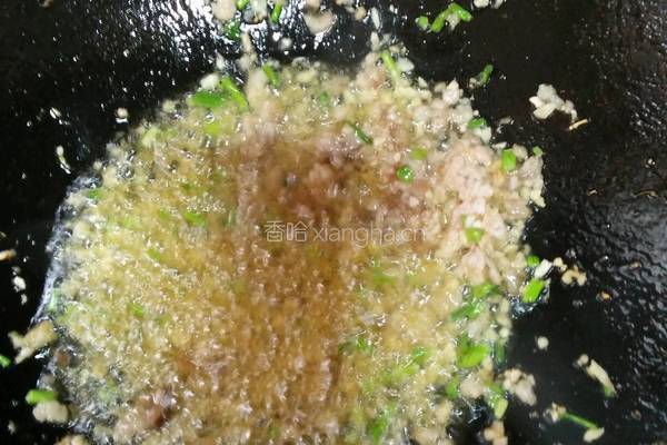 孜然肉沬豆腐的做法图解4