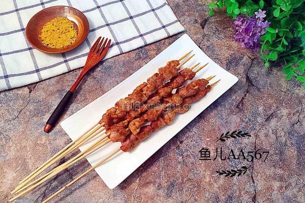 烤猪肉串的做法图解15