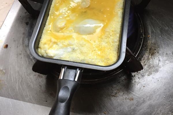 鸡蛋饼卷的做法图解2