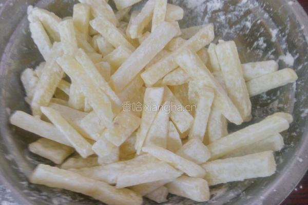 炸薯条的做法图解5