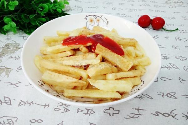 炸薯条的做法图解10