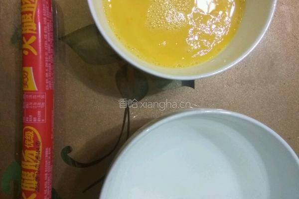 蒸鸡蛋花的做法图解1