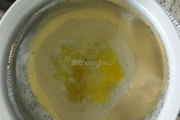 蒸鸡蛋花的做法图解2