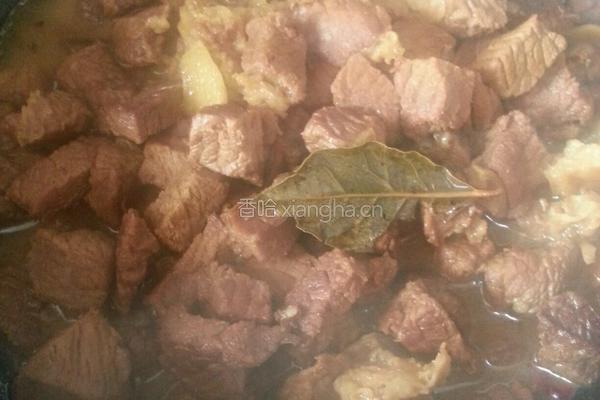 麻辣牛肉干的做法图解3