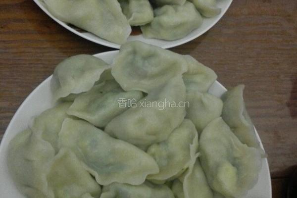 韭菜虾仁鸡蛋饺子的做法图解8