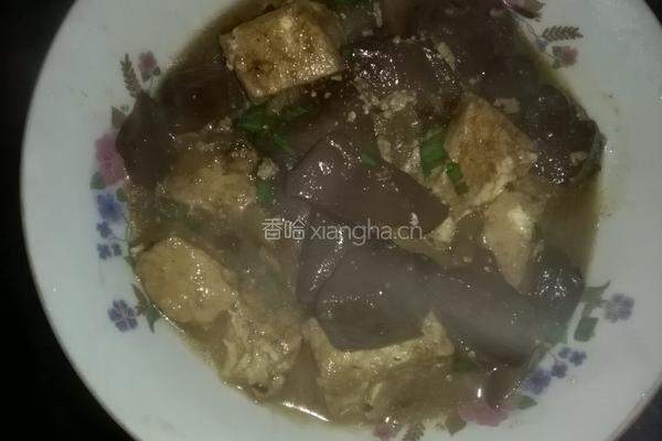 鹅血豆腐的做法图解4