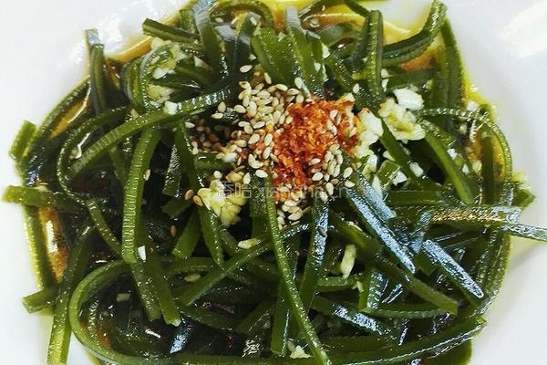 酸甜海带丝的做法图解3