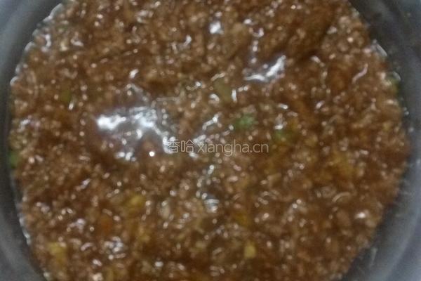 酸菜打卤面的做法图解7