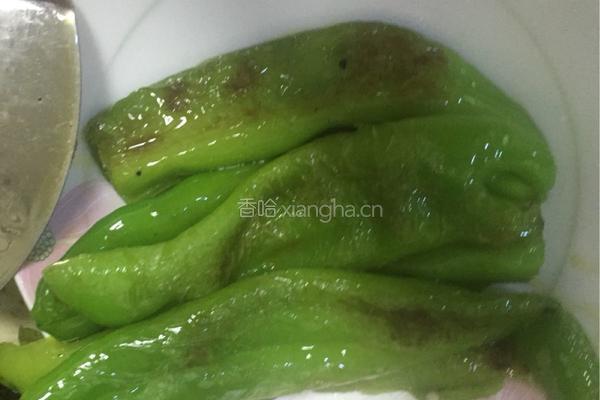 虎皮青椒的做法图解4